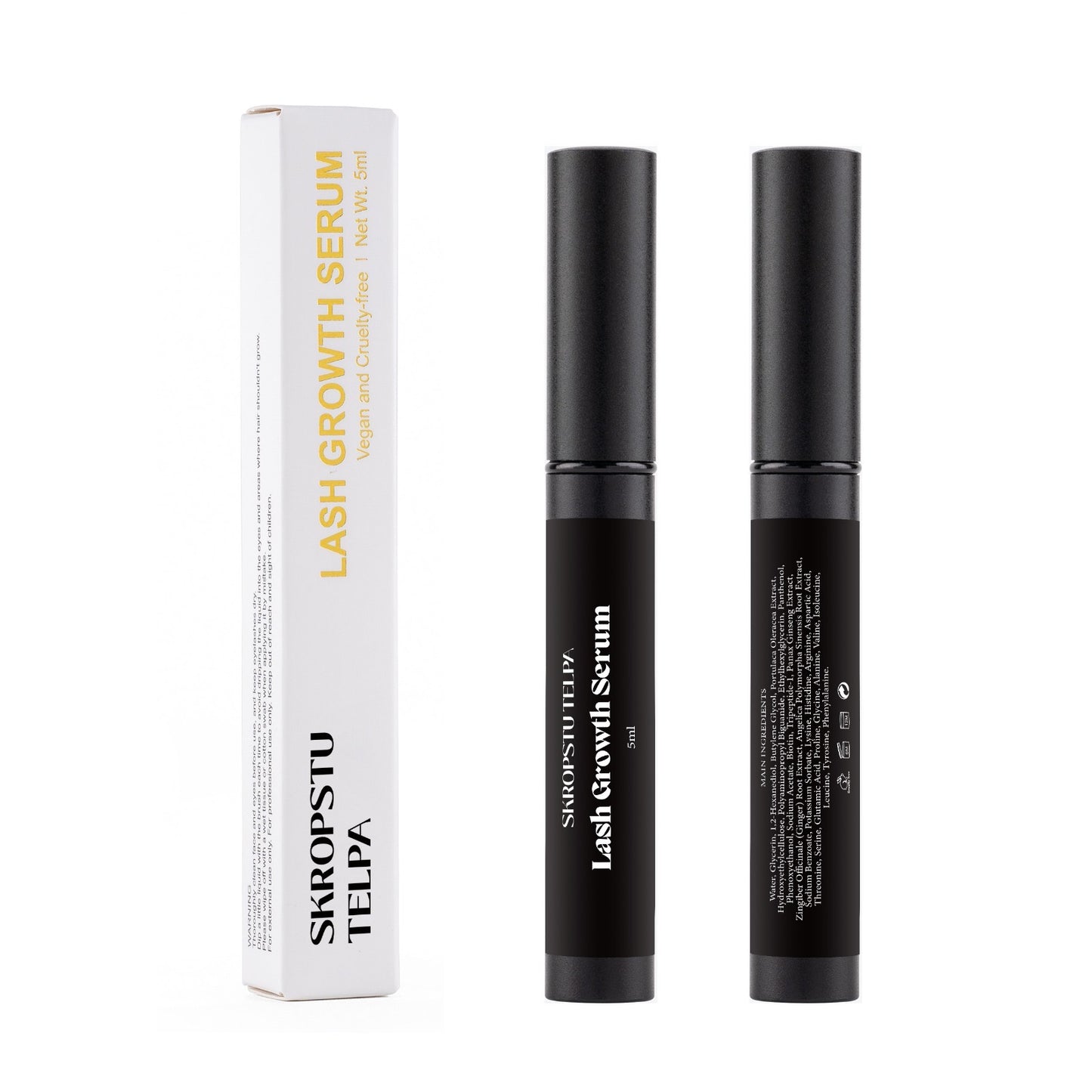 Serums skropstu un uzacu augšanai