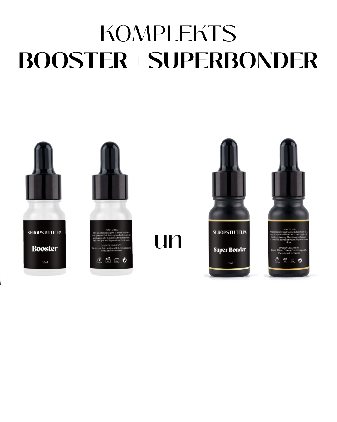 Booster + Superbonder (komplekts)