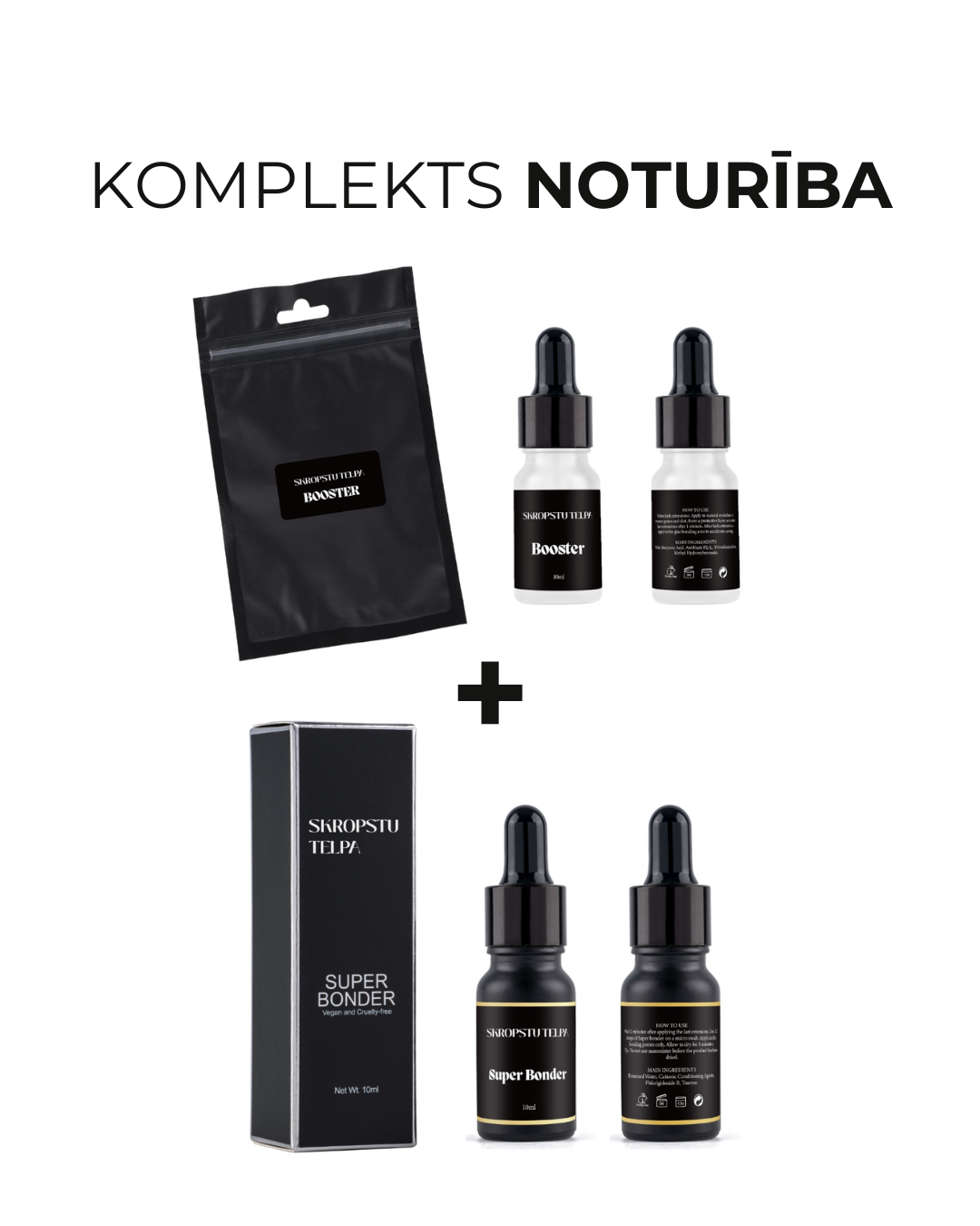 Noturība komplekts (Booster + Superbonder)